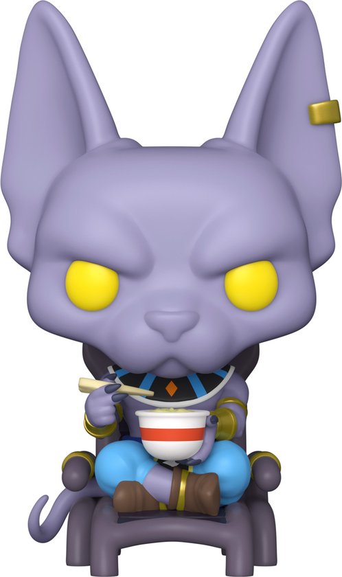 Funko Beerus Eating Noodles - Funko Pop! - Dragonball Super Figuur | bol