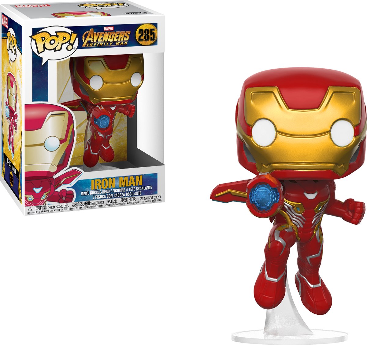 Funko Pop! Avengers Infinity War Iron Man - #285 Verzamelfiguur — afbeelding 5