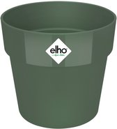 Elho B.for Original Rond 14 - Bloempot voor Binnen - 100% Gerecycled Plastic - Ø 13.7 x H 12.5 cm - Blad Groen