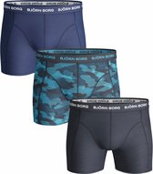 Bol.com Bjorn Borg 3p SHORTS SHADELINE SAMMY - Sportonderbroek casual - mannen - blauw - L aanbieding