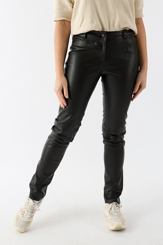 Leren Slimfit Broek