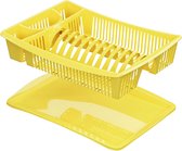 égouttoir à vaisselle, fabriqué en Europe, couleur : jaune