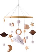 Muziekmobiel baby - Babybox - Wiegdecoratie - Kraamcadeau - Babyshower cadeau - Baby accessoires - Voor jongens & meisjes - Must have voor elke babykamer!