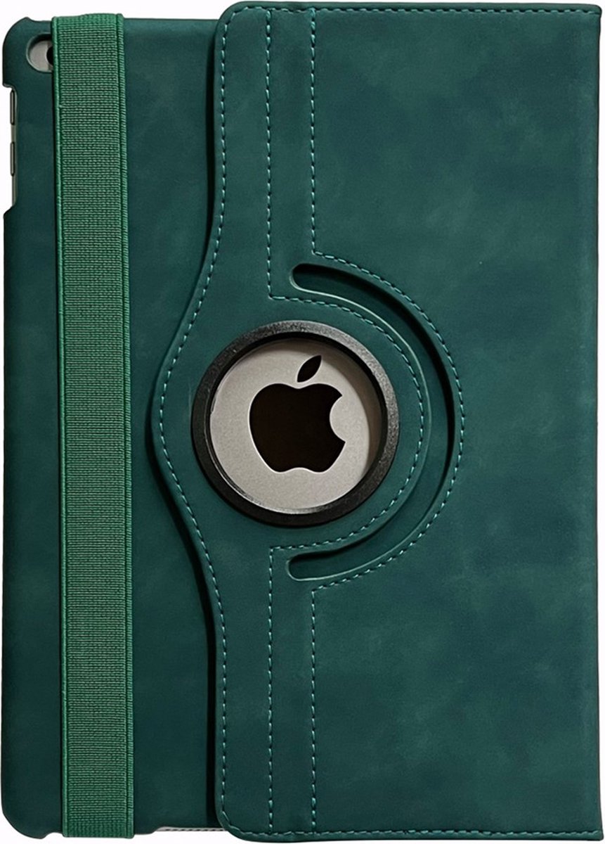CaseBoutique Bookcase hoesje geschikt voor iPad Pro 12.9 (2e gen)/Pro 12.9 - Groen - Kunstleer