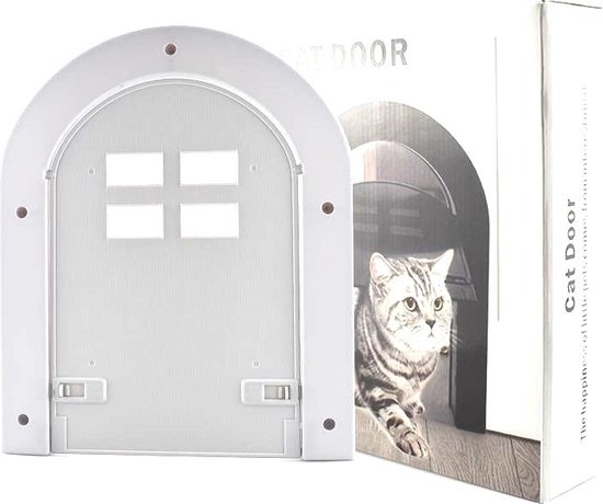 Kattendeur kattenluik Dakai wit
