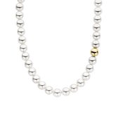 TI SENTO Ketting 34017YP - Zilveren dames ketting - Maat 42