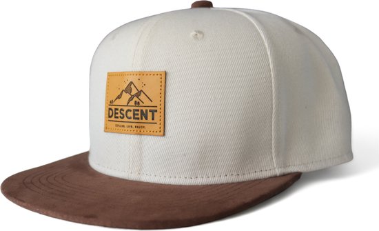 Descent | Snapback Cap - Beige/Brown Suede - Pet - Adjustable