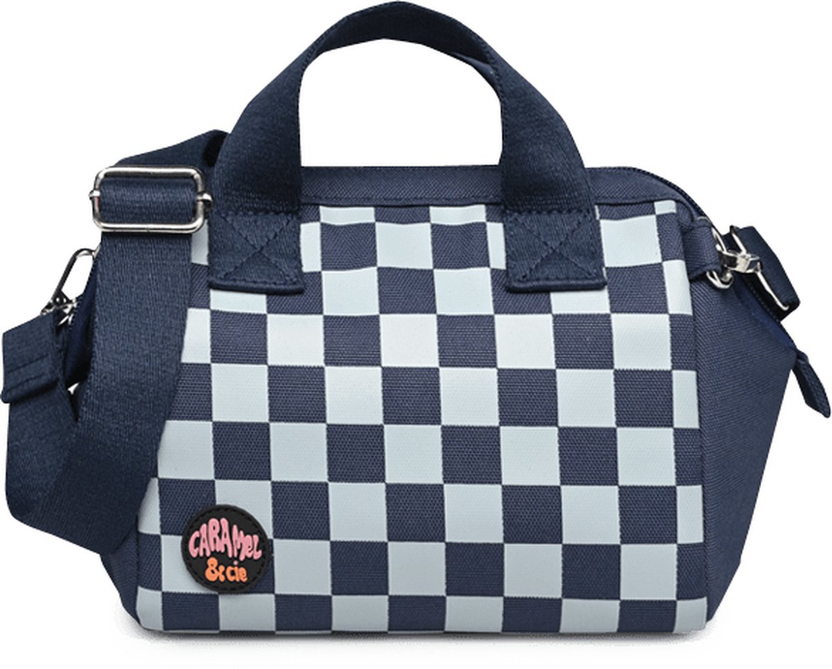 Caramel & Cie Lunchtas Square - Navy/Sky