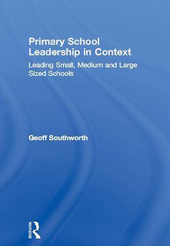 Primary School Leadership in Context - cover