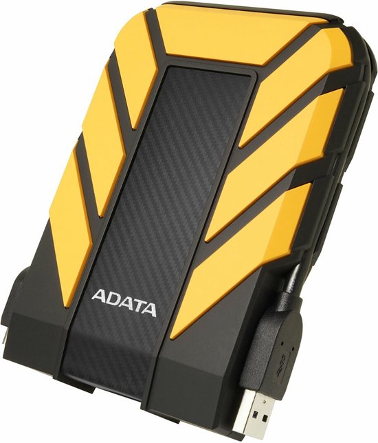 ADATA DashDrive Durable HD710 Professional - Externe harde schijf - 1 TB Geel van Adata — afbeelding 2