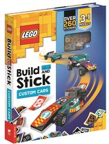 LEGO® Build and Stick Activity Box- LEGO® Build and Stick: Custom Cars (Includes LEGO® bricks, book and over 260 stickers)