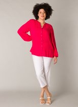 YESTA Hailey Tops - Spice Red - maat X-0(44)