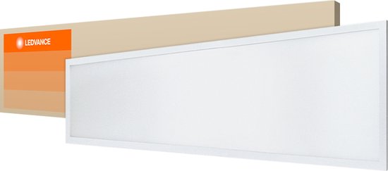 Ledvance LED Paneel Compact 33W 3630lm - 840 Koel Wit | 120x30cm - UGR <25 - Dali Dimbaar.