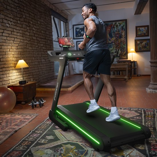 Tapis Sportstech STread Pro – 20 Km/h, Inclinaison 15%, écran Tactile Rotatif, App Incluse