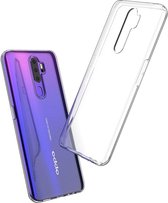Oppo Reno A5 2020 / A9 2020 Hoesje backcover Shockproof siliconen Transparant