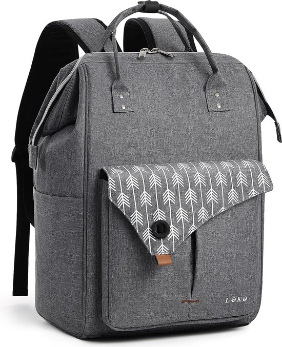 Rugzak dames schooltas met laptopvak anti diefstal tas 15 6 inch laptoprugzak bol