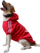 Hond Warme hoodies Jas Kleding Trui Huisdier Puppy T-shirt Rood 3XL