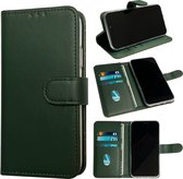 Casemania Hoesje Geschikt voor Samsung Galaxy A25 - Groen - Portemonnee Book Case - Kaarthouder & Magneetlipje