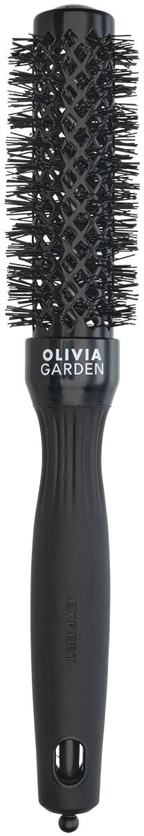 Olivia Garden - Expert Blowout Shine Black - 25 mm