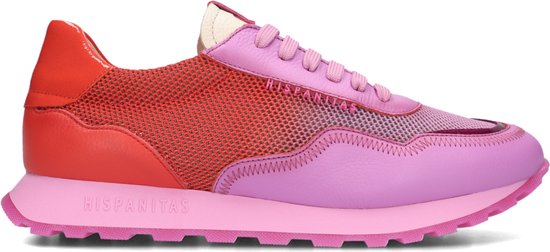 Hispanitas Sneakers Dames - Lage sneakers / Damesschoenen - Canvas - HV243231 - Roze - Maat 39