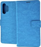 Bookcase Geschikt voor: Samsung Galaxy A13 4G Turquoise - portemonee hoesje - ZT Accessoires