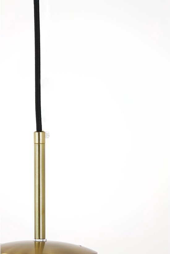 Light & Living Suspension Magdala - Glas Brun - Ø30cm - Moderne - Suspensions Salle à manger, Chambre, Salon