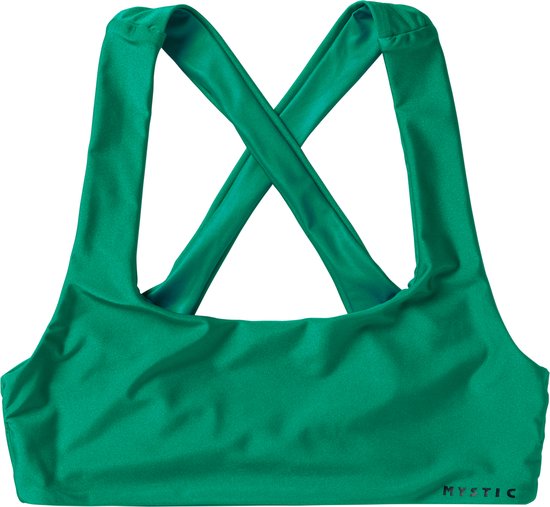 Mystic Lana Cross Bikini Top - 240218 - Green - 40