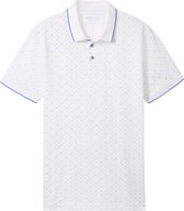 Tom Tailor Poloshirt Polo Met Print 1042107xx12 35489 Mannen Maat - L