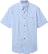 Tom Tailor Overhemd Overhemd Met Allover Print 1040138xx10 34714 Mannen Maat - XL