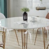 tafelkleed transparent - hoogwaardig tafelkleed gemakkelijk schoon te maken en afwasbaar 100x140cm