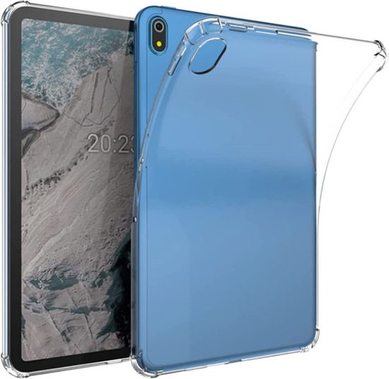 Nokia T20 Back Cover Transparant Anti-Shock TPU Hoesje