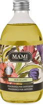 Mami Milano® Navulling voor bloem geurverspreider Fior di Loto 500ml - Huisparfum - Interieur parfum - Luxe verpakking - Geurstokjes - Diffuser