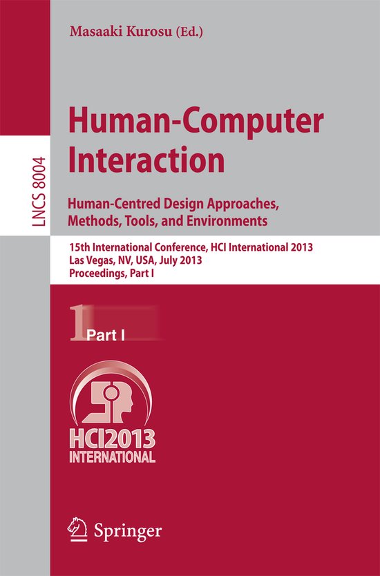 Human-Computer Interaction: Human-Centred Design Approaches, ... - cover