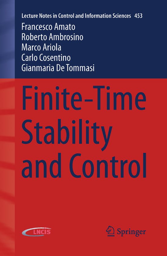 Finite-Time Stability and Control - cover