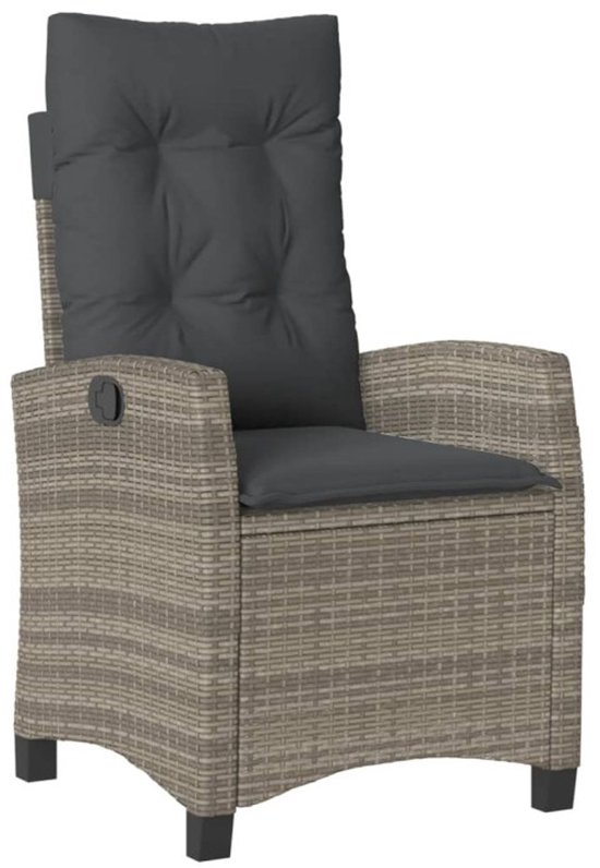 vidaXL-7-delige-Tuinset-met-kussens-poly-rattan-grijs