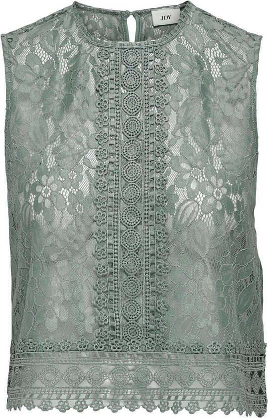 Jacqueline de Yong Top Jdymalou S/l Lace Top Jrs 15325199 Chinois Green Dames Maat - L