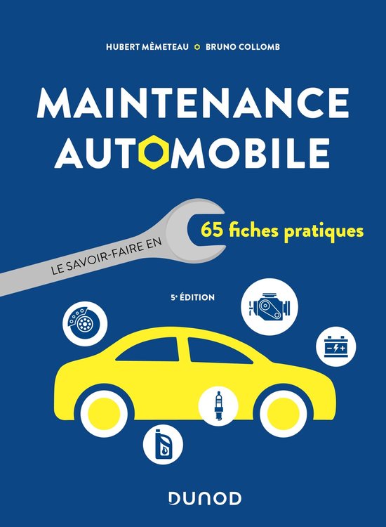 Maintenance automobile - 5e éd. - cover