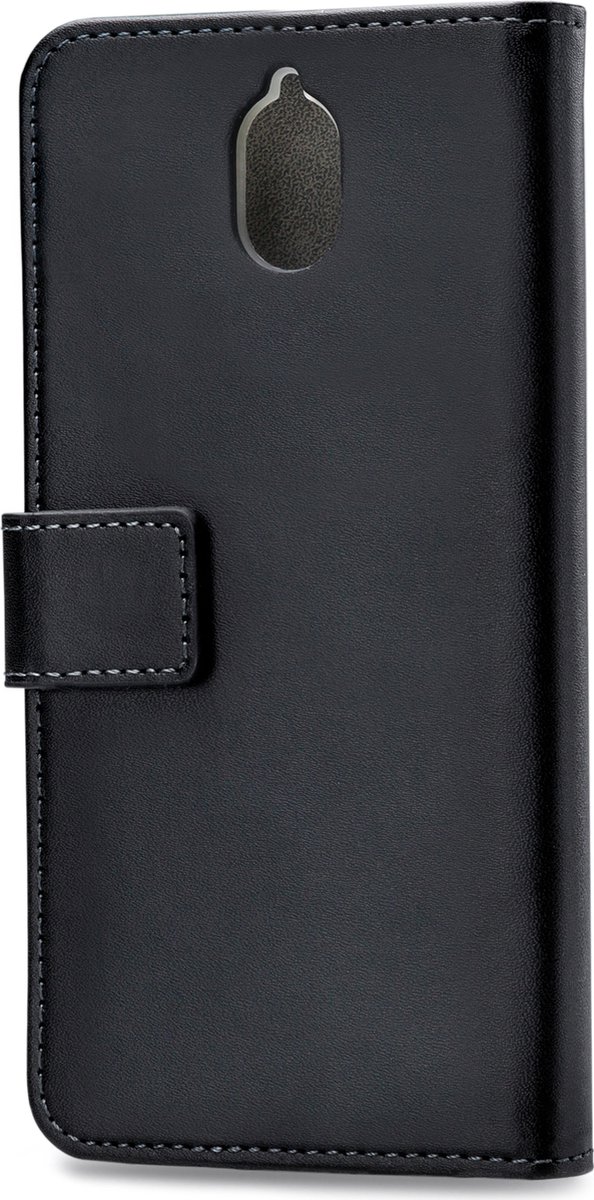 Mobilize Telefoonhoesje geschikt voor Nokia 3 Hoesje | Mobilize Classic Gelly Wallet Bookcase Portemonnee | Pasjeshouder voor 2 Pasjes | Telefoonhoesje voor Pinpas / OV Kaart / Rijbewijs - Zwart