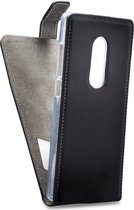 Mobilize Classic Gelly Telefoonhoesje geschikt voor Alcatel 5 Hoesje Bookcase Portemonnee - Zwart