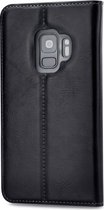 Mobilize Premium Gelly Telefoonhoesje geschikt voor Samsung Galaxy S9 Hoesje Bookcase Portemonnee - Zwart