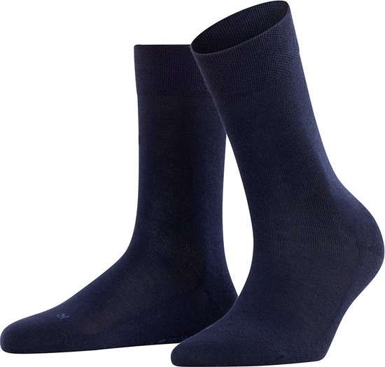 FALKE Sensitive London damessokken - donkerblauw (dark navy) - Maat: