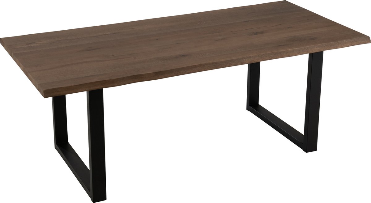 J-Line tafel Poten Rechthoek - metaal - zwart