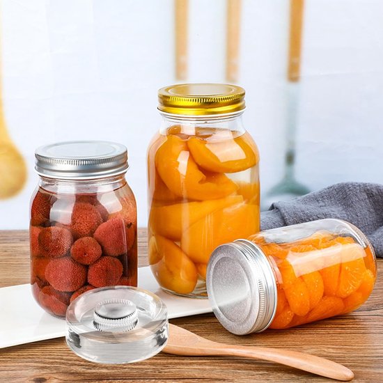 Volglas fermentatiegewicht 7cm - Voedselveilig fermenteren