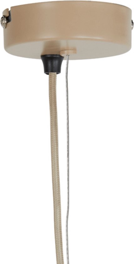 Pebble textiel hanglamp crème 78 cm - MARKET SET | Koop online