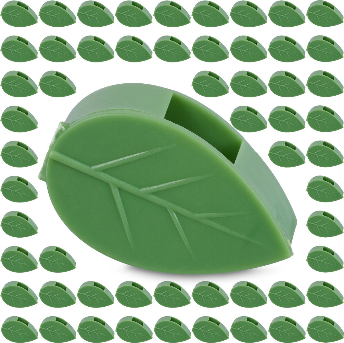 Relaxdays plantenclips zelfklevend set van 140 muur voor klimplanten met plakstrip