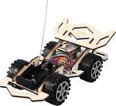 Bolmans - Modelbouwpakket - Race Auto - Speelgoed - Bestuurbare Auto - Met Afstandbediening - Auto - DIY - Bouwpakket