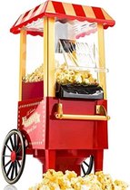 Retro Popcornmachine | Hete Luchtpopcorn Maker | 39 x 24 cm | 1200 watt