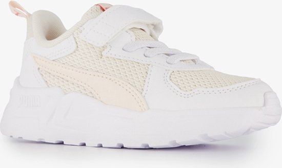 Puma Trinity Lite AC+ meisjes sneakers wit - Maat 25 - Uitneembare zool