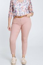 Cassis Pantalon slim uni avec 5 poches et ceinture