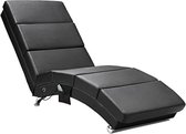 Massage stoel - 186 x 55 x 89c - Zwart